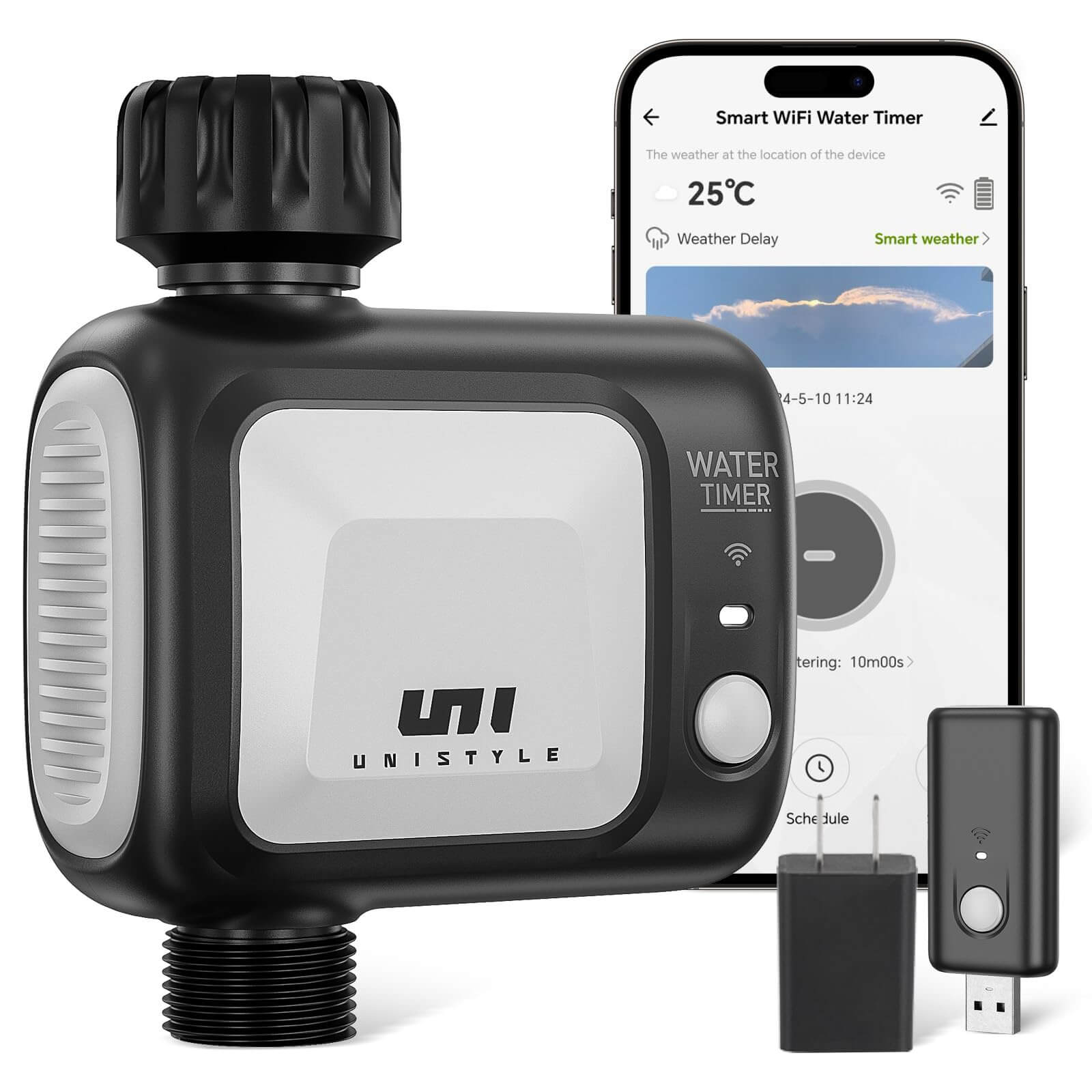 Unistyle WiFi Sprinkler Timer 2 Zone