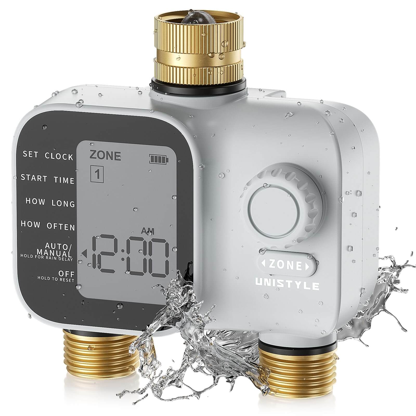 Unistyle 2 Zone Sprinkler Timer